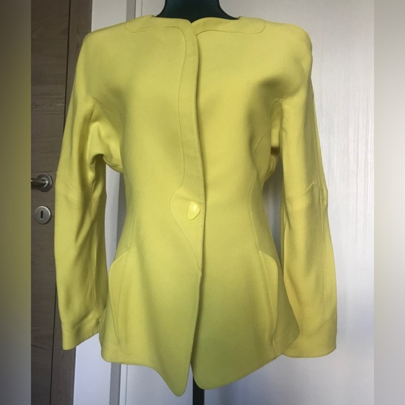 THIERRY MUGLER suit & skirt 1980s archival piece - Picture 3 of 7